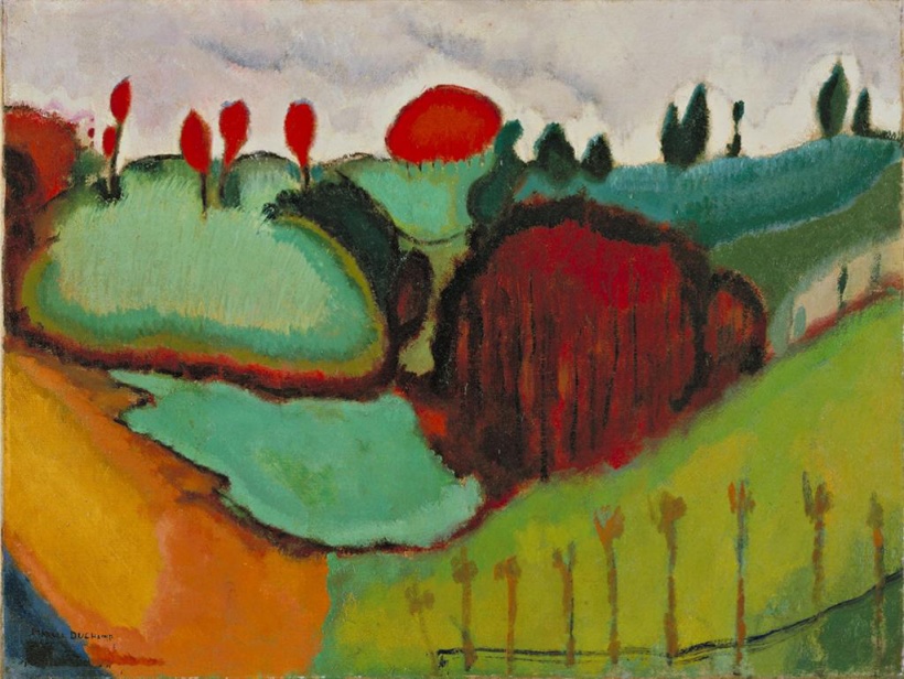 Duchamp landscape
